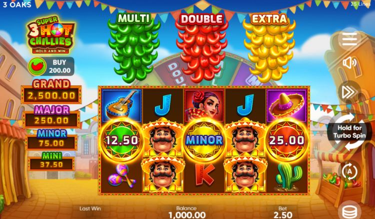 3 Super Hot Chillis game